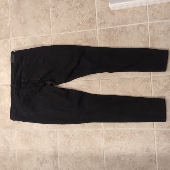 Express Black Jeans Leggings Midrise - Picture 5 of 9